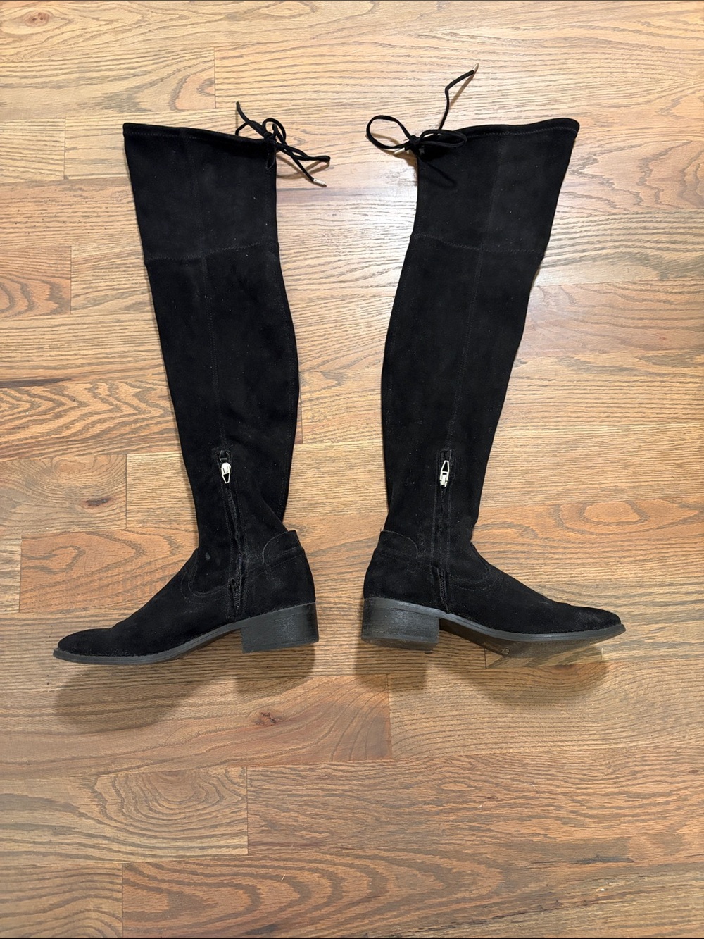 Dolce Vita Black Over-the-Knee Suede Boots size 7 GUC